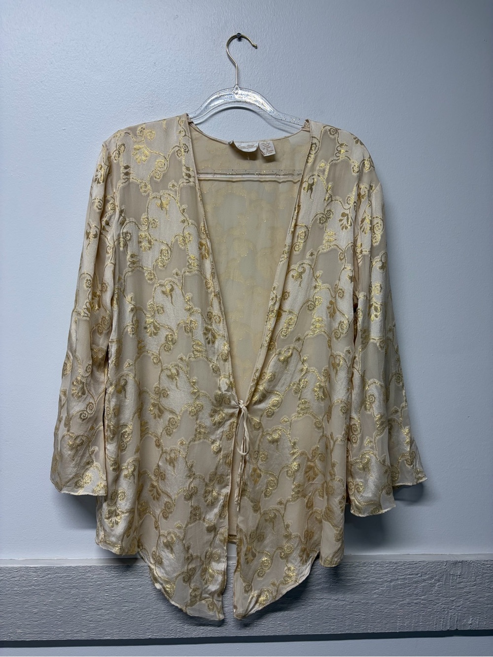 Vintage Lingerie Collection Silk Robe